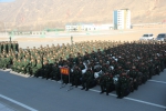 武警西宁支队基层单位喜迎新兵下队 - 青海热线