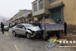 化隆县发生一起交通事故 2人受伤 - 青海热线