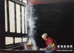 大型藏族彩绘《中华之魂》《雪域之光》亮相海北 - Qhnews.Com