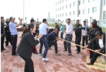 化隆县人民法院举办“迎国庆 庆中秋”徒步健身暨拔河比赛活动 - 法院
