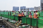 港铁公司到深圳地铁4号线4301-1a工区项目部进行 第三季度综合考核 - 青海热线
