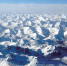 从三万英尺的高空俯瞰冬日青海 - 青海热线