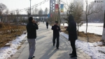 省水利工会举行“迎新春”徒步活动（图） - 水利厅