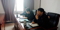 玛沁县人民法院组织学习党风廉政工作会议精神 - 法院