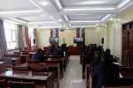 乌兰县法院参加全省法院扫黑除恶专项斗争推进工作视频会议 - 法院