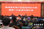 青海省体育产业协会在西宁成立 - Qhnews.Com