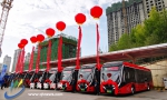 高颜值的“中国红”城市快客上线啦 可免费乘坐体验6天 - Qhnews.Com
