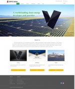 太阳能电力公司英文网站上线运行 - Qhnews.Com