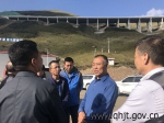 阿明仁副厅长调研年内计划通车项目进展情况 - 交通运输厅