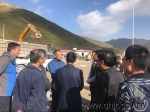 阿明仁副厅长调研年内计划通车项目进展情况 - 交通运输厅